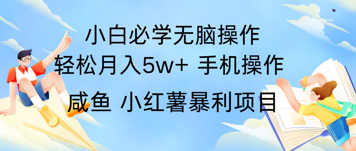 全网首发2024最暴利手机操作项目，简单无脑操作，每单利润最少500+-AI学习资源网