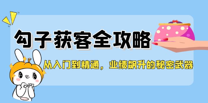 （12247期）从入门到精通，勾子获客全攻略，业绩飙升的秘密武器-AI学习资源网