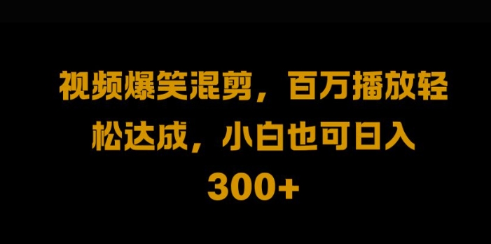 视频号零门槛，爆火视频搬运后二次剪辑，轻松达成日入1k【揭秘】-AI学习资源网