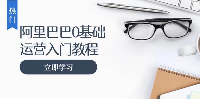 （13291期）阿里巴巴运营零基础入门教程：涵盖开店、运营、推广，快速成为电商高手-AI学习资源网