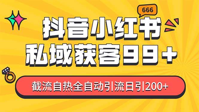 （13421期）某音，小红书，野路子引流玩法截流自热一体化日引200+精准粉 单日变现3…-AI学习资源网