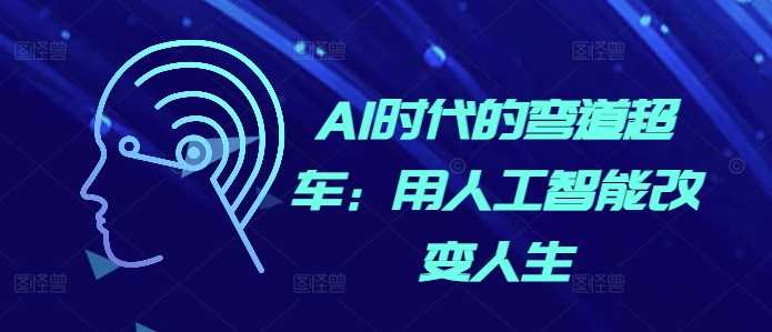 AI时代的弯道超车：用人工智能改变人生-AI学习资源网