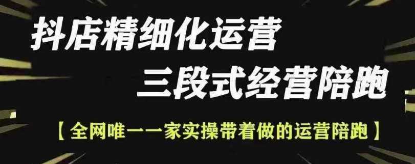 抖店精细化运营，非常详细的精细化运营抖店玩法（更新1229）-AI学习资源网