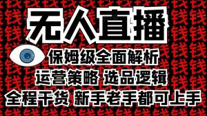 2025无人直播这么做就对了,保姆级全面解析,全程干货,新手老手都可上手-AI学习资源网