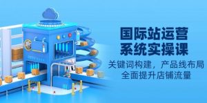 (13967期)国际站运营系统实操课:关键词构建,产品线布局,全面提升店铺流量-AI学习资源网