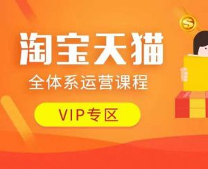 淘宝天猫全体系运营课程:店铺全系运营、动销玩法、付费推广、流量提升、擦边球玩法等等-AI学习资源网