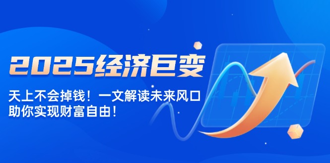 2025经济巨变，天上不会掉钱！一文解读未来风口，助你实现财富自由！-AI学习资源网