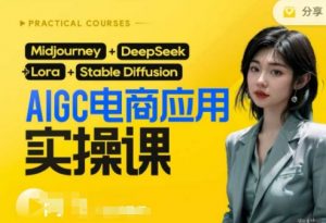 AI电商应用实操课(加更DeepSeek)保姆级喂饭教程,从0-1用AI做电商-AI学习资源网