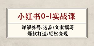 小红书0-1实战课(2023-2025-AI学习资源网