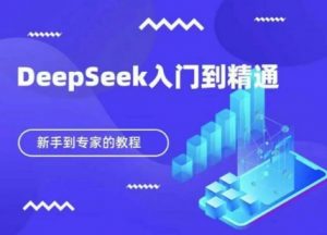 DeepSeek快速从入门到精通,新手的保姆级教程-AI学习资源网