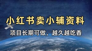 小学教辅资料在小红书这样卖,项目长期稳定收益,越久越吃香-AI学习资源网