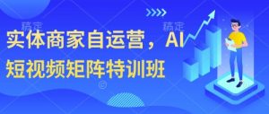 实体商家自运营,AI短视频矩阵特训班-AI学习资源网