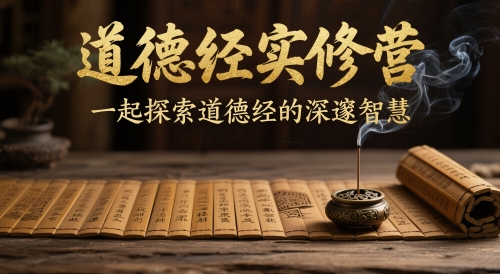 道德经实修营，一起探索道德经的深邃智慧-AI学习资源网