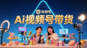 风口已至!AI视频号带货轻松月入过1W,99%的普通人却卡在内容制作门槛-AI学习资源网