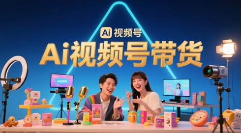 风口已至！AI视频号带货轻松月入过1W，99%的普通人却卡在内容制作门槛-AI学习资源网