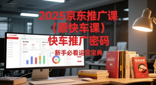 2025京东推广课(原快车课)解锁京东快车推广密码，新手必看运营宝典-AI学习资源网
