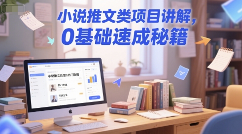 小说推文类项目讲解，0 基础速成秘籍-AI学习资源网