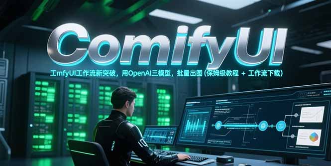 ComfyUI工作流新突破，用OpenAI三模型，批量出图(保姆级教程+工作流下载-AI学习资源网