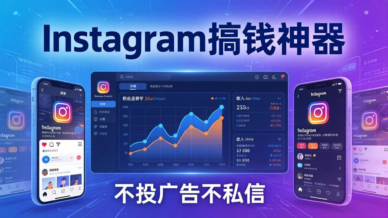Instagram搞钱神器：月涨6万粉+月入5万刀，不投广告不私信，靠算法+低价产品-AI学习资源网