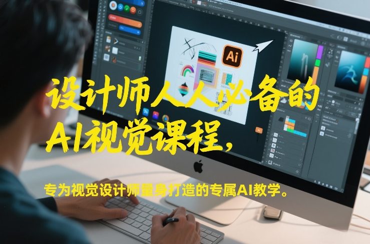 设计师人人必备的AI视觉课程，专为视觉设计师量身打造的专属AI教学-AI学习资源网