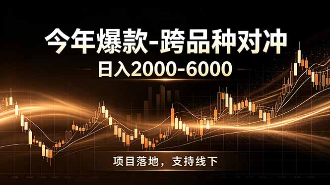 全新跨品种对冲模式上线！日稳定盈利 2000-6000，合规长久可批量放大-AI学习资源网