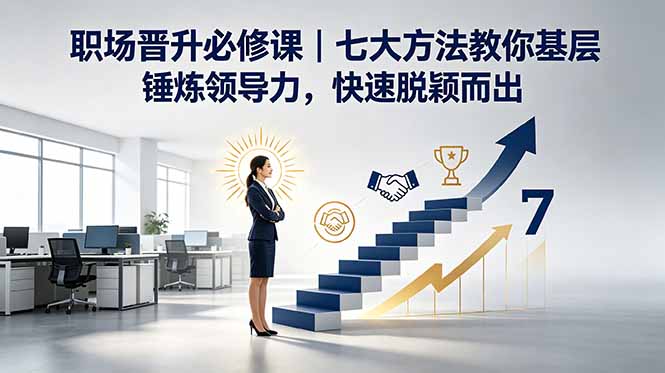 付费文章:职场晋升必修课|七大方法教你基层锤炼领导力,快速脱颖而出-AI学习资源网