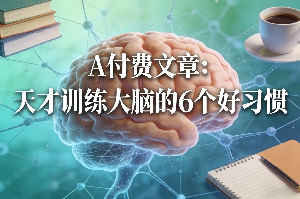 付费文章:天才训练大脑的6个好习惯-AI学习资源网
