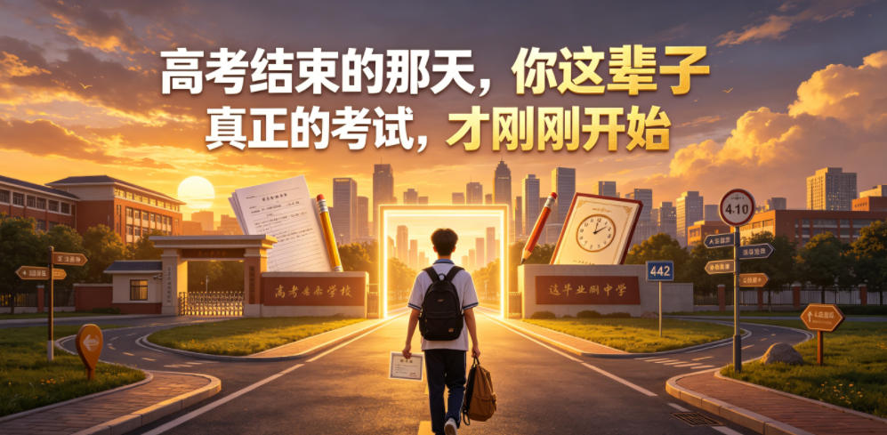 付费文章：高考结束的那天，你这辈子真正的考试，才刚刚开始-AI学习资源网