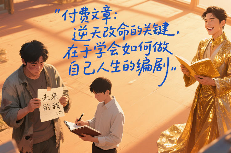 付费文章：逆天改命的关键，在于学会如何做自己人生的编剧-AI学习资源网