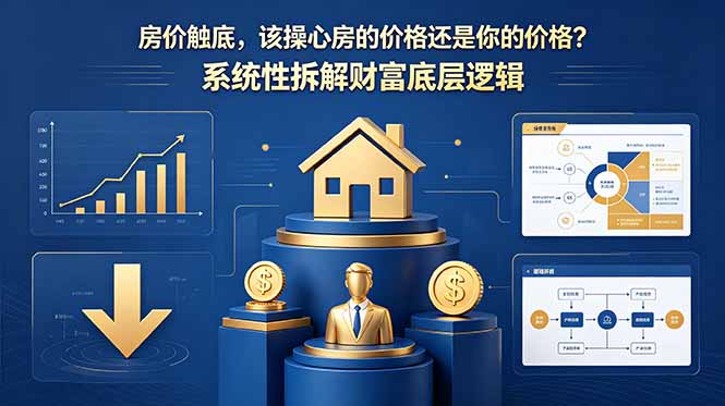 付费文章:房价触底,该操心房的价格还是你的价格?系统性拆解财富底层逻辑-AI学习资源网