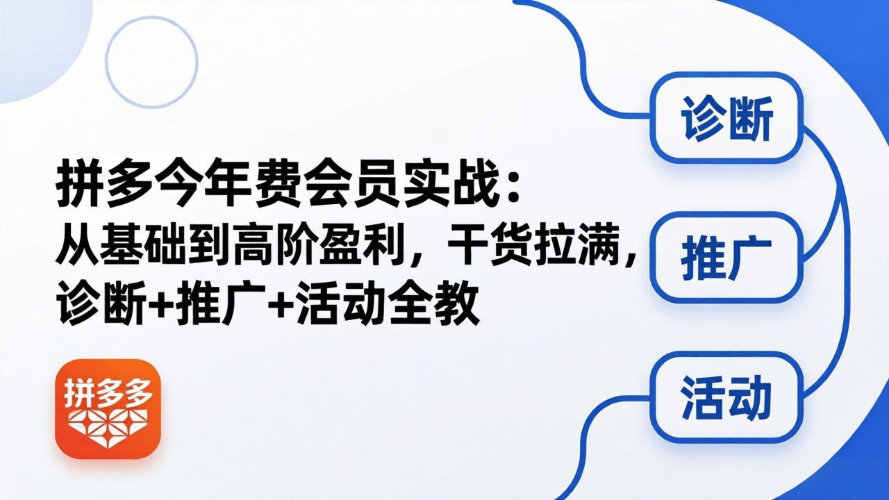 拼多多年费会员实战(更新26年4月30-AI学习资源网