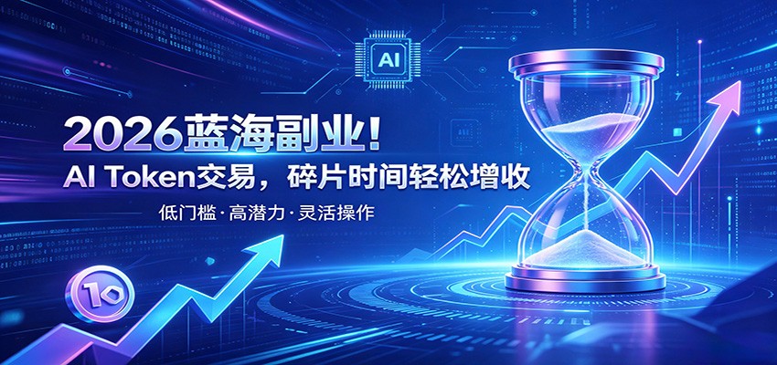 AI Token算力赛道！普通人可入局的数字副业，零门槛快速起步-AI学习资源网