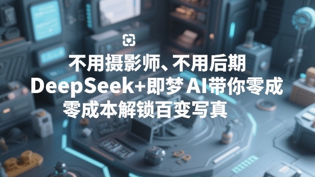 不用摄影师、不用后期，DeepSeek+即梦AI带你零成本解锁百变写真！-AI学习资源网