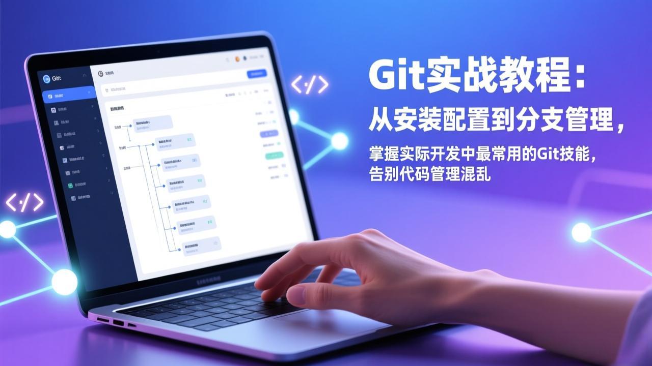 Git实战教程:从安装配置到分支管理,掌握实际开发中最常用的Git技能,告别代码管理混乱-AI学习资源网