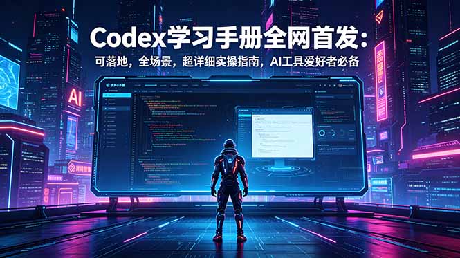 Codex学习手册全网首发：可落地，全场景，超详细实操指南，AI工具爱好者必备-AI学习资源网