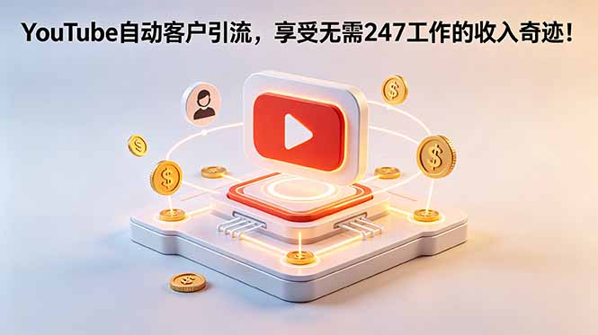 YouTube 自动客户引流，享受无需 247 工作的收入奇迹！【原创双语字幕】-AI学习资源网