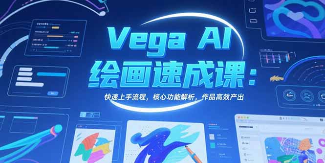 Vega AI绘画速成课：快速上手流程，核心功能解析，作品高效产出-AI学习资源网