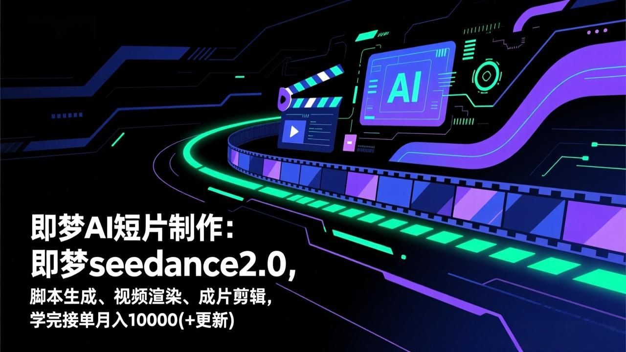 即梦AI短片制作(更新-AI学习资源网