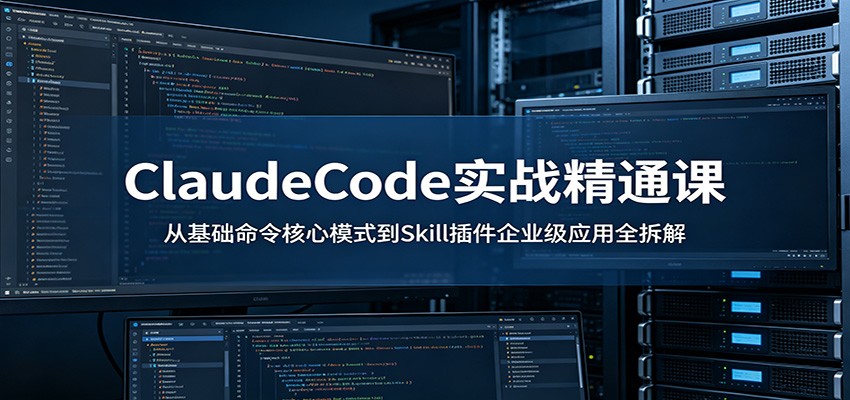 ClaudeCode实战精通课：从基础命令核心模式到Skill插件企业级应用全拆解-AI学习资源网