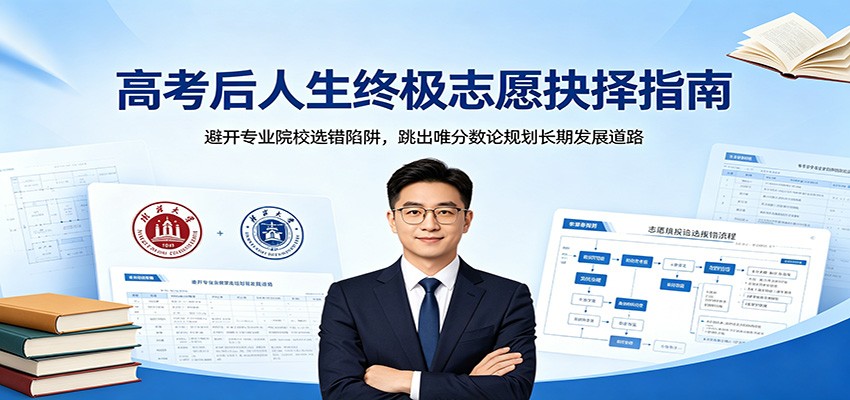 高考后人生终极志愿抉择指南：避开专业院校选错陷阱，跳出唯分数论规划长期发展道路-AI学习资源网
