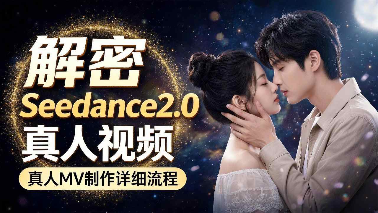 Seedance 2.0解密教程：零基础制作真人MV全流程-AI学习资源网