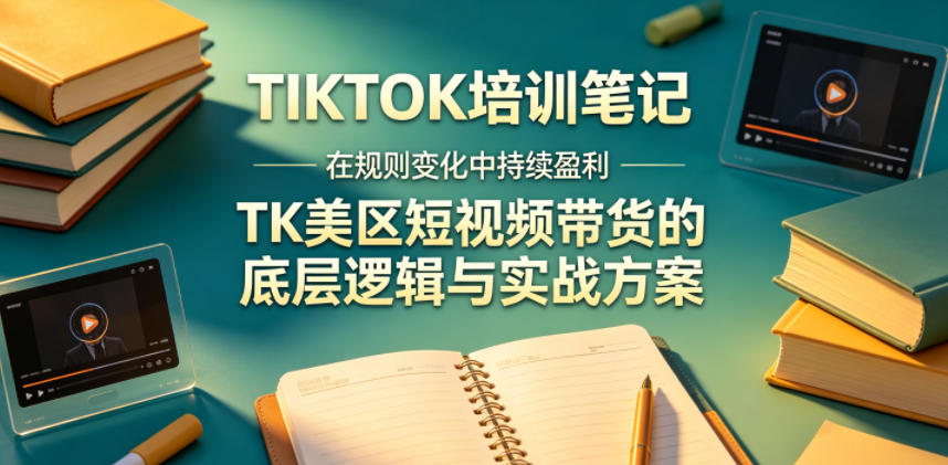 视界跨境TIKTOK4月17培训笔记,在规则变化中持续盈利,TK美区短视频带货的底层逻辑与实战方案【文档】-AI学习资源网