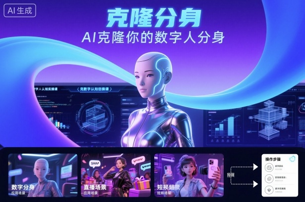 AI数字人认知实操课，克隆你的数字人分身-AI学习资源网