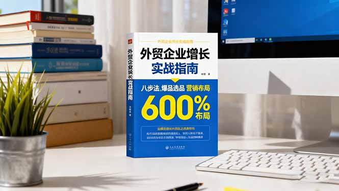 外贸企业增长实战指南，八步法、爆品选品、营销布局，业绩增长300%-AI学习资源网