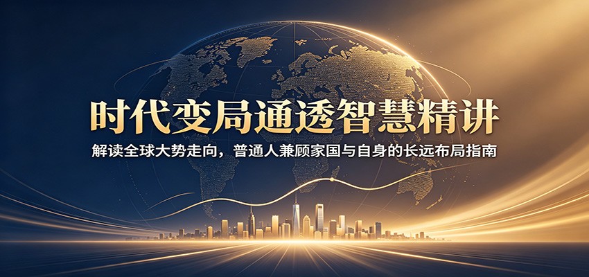 时代变局通透智慧精讲：解读全球大势走向，普通人兼顾家国与自身的长远布局指南-AI学习资源网