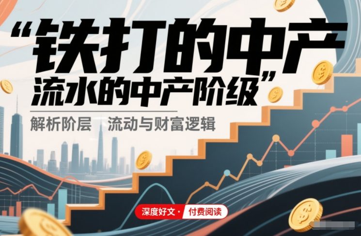 付费文章：铁打的中产，流水的中产阶级-AI学习资源网