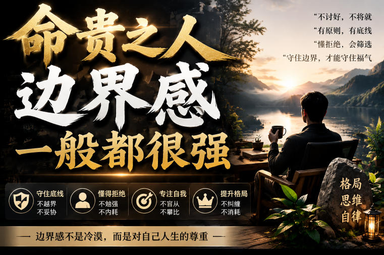 付费文章：命贵之人，边界感一般都很强-AI学习资源网