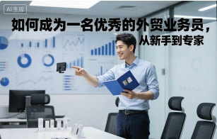 如何成为一名优秀的外贸业务员，从新手到专家-AI学习资源网