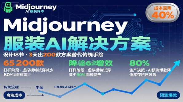 AI在服装领域的运用，使用midjourney做服装辅助企业降低成本-AI学习资源网