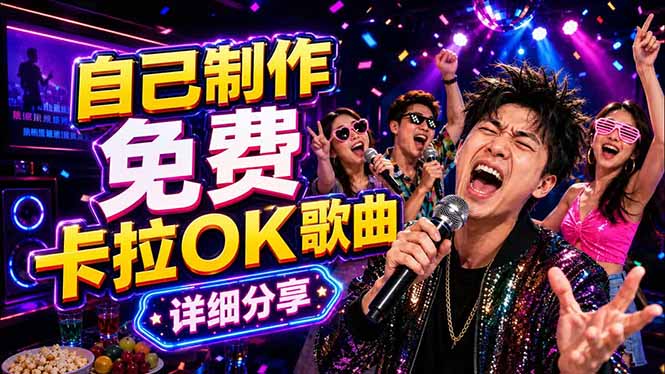 免费卡拉OK歌曲制作全攻略：音轨分离字幕制作，零基础快速做出专业K歌视频-AI学习资源网
